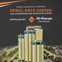 OGDCL Data Center Fire Suppression Detection