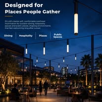 Outdoor Pendant Lighting Public Spaces