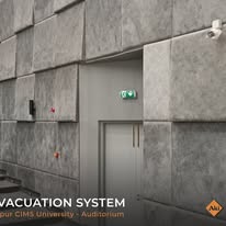 Voice Evacuation Auditorium Speaker Installation